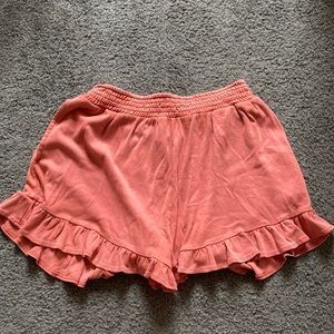 american eagle pink shorts